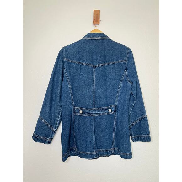 Vintage Denim & Co Jean Jacket Casual Timeless Effortless Cool Size Medium - Picture 5 of 5